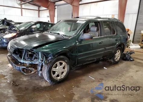 2002 Oldsmobile Bravada из США, поврежденный, VIN 1GHDT13S822399317